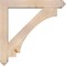Ekena Millwork Imperial Arts and Crafts Smooth Bracket w/ Offset Brace, Douglas Fir, 7 1/2"W x 48"D x 48"H BKT0806X48X48IMP03SDF - alternate 2
